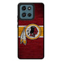 Washington Commanders Wooden Style Motorola Moto G Play 2026 Case
