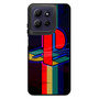 Psychedelic Alien Emoji Pattern Motorola Moto G Power 2026 Case