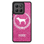 Glitter Pink Dog Logo Motorola Moto G Stylus 2026 Case