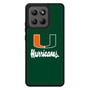 Miami Hurricanes Logo Motorola Moto G Stylus 2026 Case