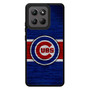 Chicago Cubs Wooden Style Motorola Moto G Stylus 2026 Case