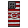 Cincinnati Reds Wooden Style Motorola Moto G Stylus 2026 Case
