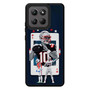 New England Patriots Mac Jones Motorola Moto G Stylus 2026 Case