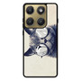 cat hipster Motorola Edge 2026 Case