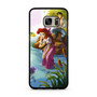 Ariel Little Mermaid Playing with Dolphine Samsung Galaxy S7 | S7 Edge Case