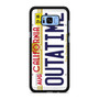Outatime Back To The Future California License Plate Samsung Galaxy S8 | S8+ Case