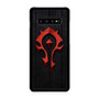 Warcraft With Wooden Pattern Background Samsung Galaxy S10 | S10 5G | S10+ | S10e | S10 Lite Case