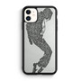 Michael Jackson word art iPhone 11 Case