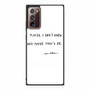 Jon Bellion Quotes Samsung Galaxy Note 20 5G Case