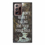One Direction Quotes Fool's Gold 2 Samsung Galaxy Note 20 Ultra 5G Case