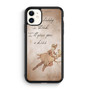 Peter Pan And Wendy Quote iPhone 11 Case