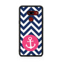 Pink Anchor Chevron LG G8 ThinQ Case