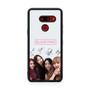 Black Pink Signature 4 LG G8 ThinQ Case