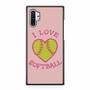 I Love Softball Samsung Galaxy Note 10+ | Note 10+ 5G Case
