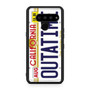 Outatime Back To The Future California License Plate LG V50 ThinQ 5G Case