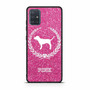 Glitter Pink Dog Logo Samsung Galaxy A51 | A51 5G Case