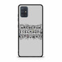 Stranger Things Alphabet 1 Samsung Galaxy A51 | A51 5G Case