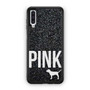 Black Glitter Victoria's Secret Samsung Galaxy A50 Case