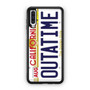 Outatime Back To The Future California License Plate Samsung Galaxy A50 Case