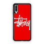 Red Stussy Samsung Galaxy A50 Case