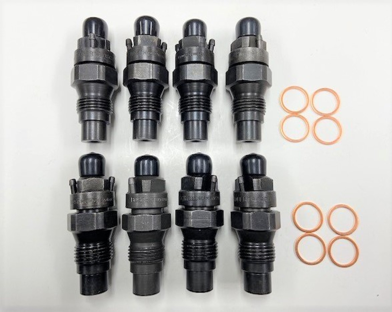 Reman Bosch MC Fuel Injector Set for 1983 1989 GM 6.2L Diesel Long