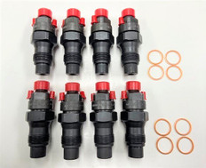 Reman Bosch MC Fuel Injector Set for 1983 1989 GM 6.2L Diesel Long