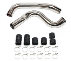 1999.5-2003 Ford 7.3L Powerstroke Heavy Duty Turbo Intercooler Pipes With Boots and Clamps