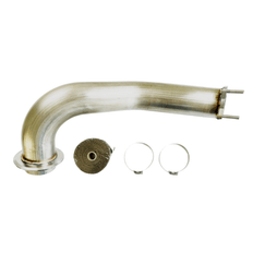 2017-2022 GM/Chevrolet 6.6L Duramax L5P 3.5" Turbo Exhaust Downpipe - Non-DOC Provision
