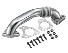 2001-2016 GMC/Chevrolet 6.6L Duramax Passenger Side Turbo Up-pipe Non-EGR Provision