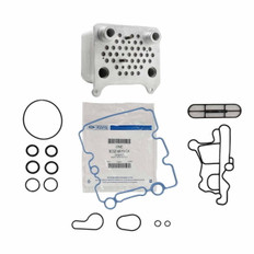 Upgraded High Flow OIL Cooler Kit w/OEM Gasket for 2003-2010 Ford 6.0L Diesel Power Stroke \n2003-2007 Ford F-250 Super Duty 6.0L Oil Cooler\n2003-2007 Ford F-350 Super Duty 6.0L Oil Cooler\n2003-2007 Ford F-450 Super Duty 6.0L Oil Cooler\n2003-2007 Ford F-550 Super Duty 6.0L Oil Cooler\n2004-2010 Ford E-250 & E-350 Super Duty Vans 6.0L Oil Cooler\n2004-2010 Ford Excursion 6.0L Diesel Oil Cooler\n