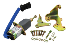 New Fuel Shutoff Solenoid for 1994 - 1998 Dodge 5.9L 12V Cummins With Pump P7100 (Plug Has 3 Flat Pins)