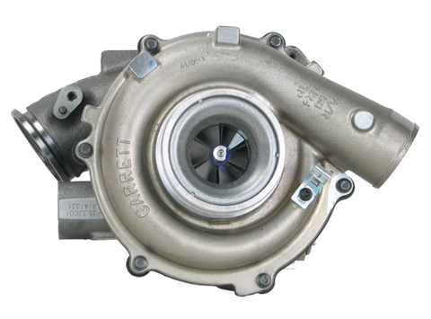 2005-2007 Ford 6.0L Power Stroke New Garrett Turbocharger GT3571VA - COMPRESSOR FRONT 