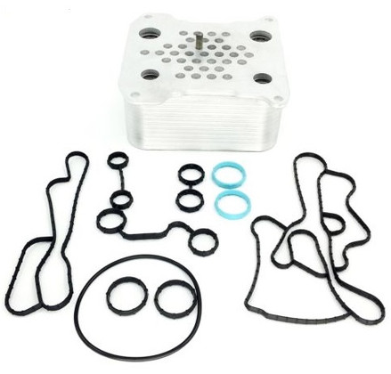 Upgraded Oil Cooler With Gasket Kit for 2008-2010 Ford 6.4L Powerstroke Diesel 