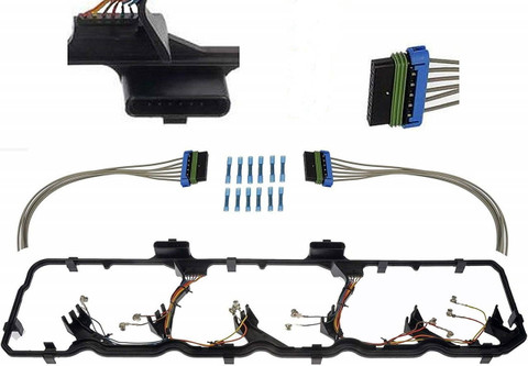 2006-2018 Dodge 5.9L/6.7L Cummins Valve Cover Gasket Kit w/ Wiring Harness