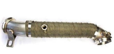 2011-2015 GMC/Chevrolet 6.6l Duramax LML Upgraded 3\" High Flow 3” Turbo Downpipe