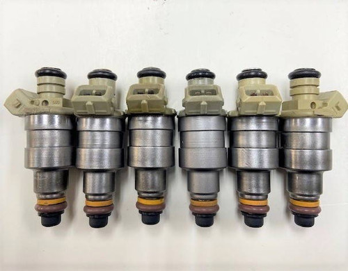 Reman Oem Fuel Injector Set for 1984-1987 BMW 325 325E 325ES 2.7L Vin M30 1989-1991 Dodge Monaco 3.0L & Eagle Premier 3.0L 