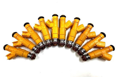 Reman Oem Fuel Injector Set for 1999 Ford E350 E-Super Duty F250 F350 F450 F550 6.8L Vin W  V10
