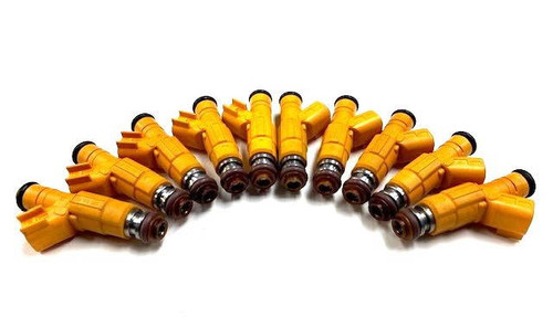 Reman Oem Fuel Injector Set for 1999 Ford E350 E-Super Duty F250 F350 F450 F550 6.8L Vin W  V10