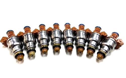 FUEL INJECTOR SET FOR 2003-2004 FORD E-150 ECONOLINE F-150 PICK-UP F-150 HERITAGE 4.6L Vin 6,W 0280150569,3L3E-E9B