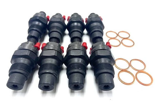 New Delphi Fuel Injector Set for 1983-1993 GM 6.2L Diesel Short Body  (6703801)