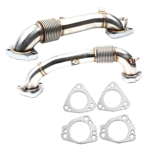 2017-2022 GM/Chevrolet 6.6L Duramax L5P Stainless Steel Turbo Up-Pipes 