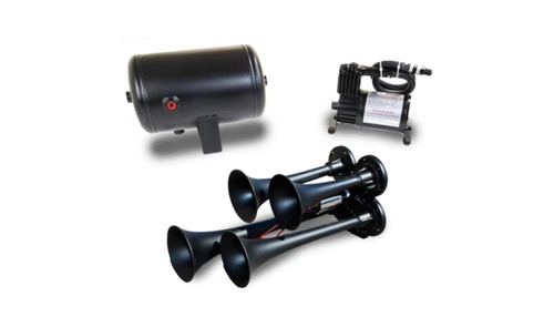 Kleinn HK4-1 Black Quad Air Horn Kit
