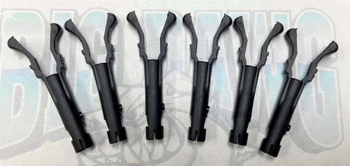 SET OF 6 VORTEC SPIDER FUEL INJECTOR POPPET RETAINER CLIPS VT4