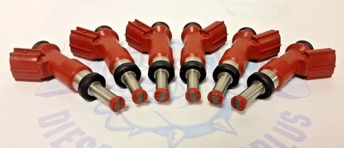 NEW SET OF 6 2007-2014 LEXUS & TOYOTA 3.5L Vin 2GRFE FUEL INJECTORS