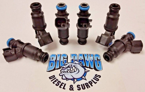 NEW SET OF 6 2004-2009 BUICK & PONTIAC 3.8L Vin 2 CX CXL GT FUEL INJECTORS 