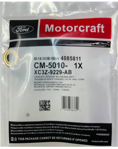 New Oem Motorcraft Injector O-ring Kit for 1994-2003 Ford 7.3L Powerstroke  XC3Z-9229-AB