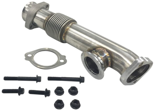 2004-2005 Ford 6.0L Powerstroke Turbocharger Up-Pipe to EGR Cooler (PASSANGER SIDE) - 679010
