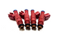 FUEL INJECTOR SET FOR 2003-2007 FORD FOCUS 2.0L 2.3L Vin N,Z 2005-2007 FORD FOCUS 2.3L (w/ California Emissions)