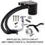 2017-2022 Ford 6.7L Powerstroke Baffled Oil Catch Can Kit 
