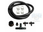 CCV PCV Reroute Kit 8 FT Hose & Resonator Kit for 2004–2010 GM/Chevrolet 6.6L Duramax LLY/LBZ/LMM CCV (PCV) Reroute Kit